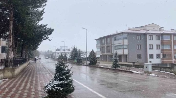 Çankırı’nın kuzeyinde kar yağışı etkili olmaya başladı
