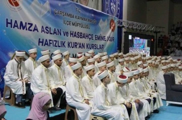 Çarşamba’da 102 Kur’an kursu öğrencisi için icazet töreni düzenlendi