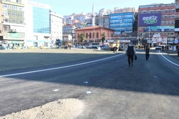 Cumhurbaşkanı Erdoğan’ın Zonguldak mitingi öncesi hazırlıklar sürüyor

