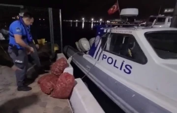 Denizde kaçak salyangoz avlayan kişiye 66 bin TL ceza
