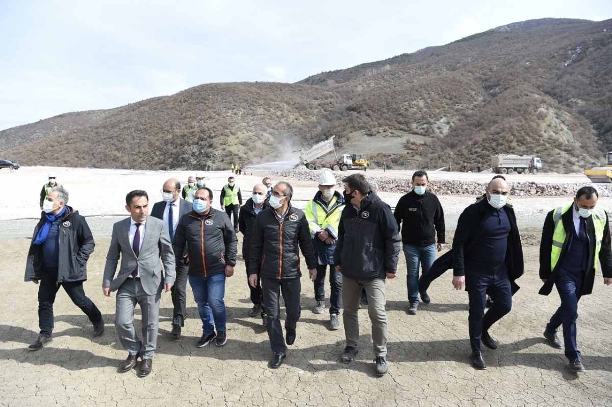 DSİ Genel Müdürü Yıldız, Tokat Turhal Barajında İncelemelerde Bulundu