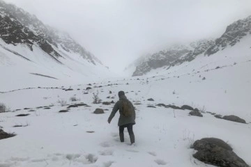 Erzincan’da mayıs ayında kar sürprizi