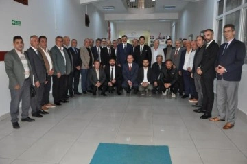 Erzurum Valisi Mustafa Çiftçi ETB meclis toplantısına katıldı