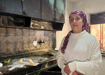 Eskişehir’de çaresiz anne, yanan evinde 4 çocuğu ile oturmaya devam ediyor
