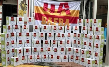 Galatasaray taraftarlarından 500 aileye gıda yardımı
