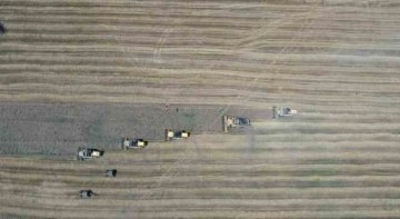 Gökhöyük’te buğday hasadı bereketli başladı: 5 bin ton üretim bekleniyor