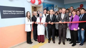 Hitit Üniversitesi’nde “Odyometri Programı İşitme ve Denge Laboratuvarı” açıldı
