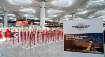 İGA İstanbul Havalimanı’nda 15 Temmuz özel sergisi açıldı