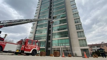 Karabük’te yüksek binalar için yangın ve tahliye tatbikatı
