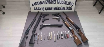 Karaman’da çeşitli suçlardan aranan 12 kişi tutuklandı
