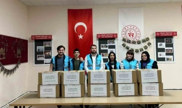 Karaman’da gönüllü üniversite öğrencileri iyilikte yarışıyor
