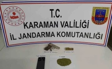 Karaman’da uyuşturucu operasyonu: 1 gözaltı

