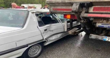 Kavak’ta trafik kazası: 1 yaralı