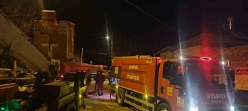 Konya’da ev yangını itfaiye tarafından söndürüldü
