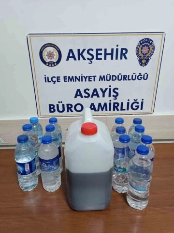 Konya’da sahte içki üreten 1 kişi tutuklandı
