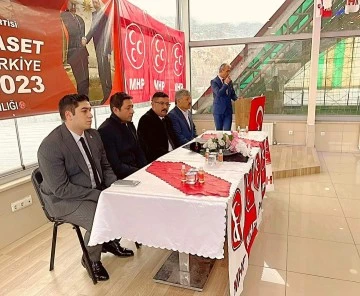 MHP Tokat İl Başkanı Mustafa İpek:  “ÜLKÜCÜLÜK ADANMIŞLIKTIR”