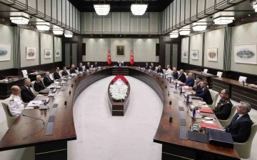 Milli Güvenlik Kurulu Toplantısı, Cumhurbaşkanı Erdoğan başkanlığında Beştepe’de başladı.
