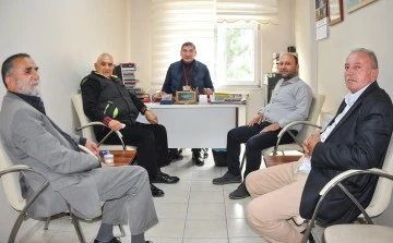 Ali Şevki Erek’ten Gazetemize ziyaret