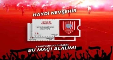 Nevşehir Belediyespor yönetimi bilet fiyatlarını 1 TL’ye düşürdü