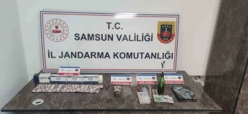 Samsun’da jandarmadan uyuşturucu operasyonu
