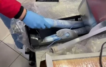 Samsun’da kargo ile gönderilen elektrikli ısıtıcının içinden 1 kilo metamfetamin çıktı: 2 gözaltı
