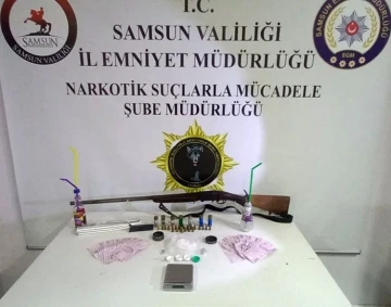 Samsun’da uyuşturucu operasyonu: 1 gözaltı
