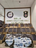 Samsun’da 160 bin 420 kapsül sentetik ecza ele geçirildi: 1 gözaltı