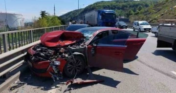 Samsun’da 4 aracın karıştığı zincirleme kaza: 3 yaralı