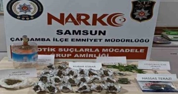 Samsun’da eş zamanlı uyuşturucu operasyonu: 2 gözaltı