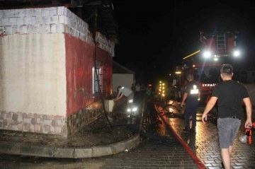 Samsun’da korkutan yangın: 1 yaralı