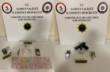 Samsun’da narkotik uygulamasında 27 kişi yakalandı