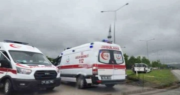 Samsun’da otomobile ile hafif ticari araç çarpıştı: 3 yaralı