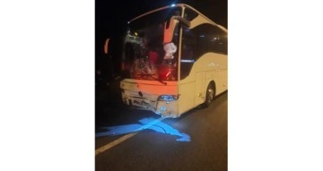 Samsun’da tur otobüsüyle otomobil çarpıştı: 1 ölü