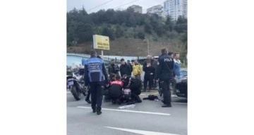 Samsun’da yunus polisleri kaza yaptı: 2 yaralı