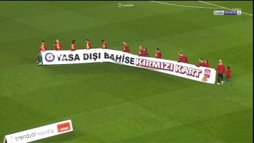 Samsunspor-Galatasaray maçında “yasa dışı bahise kırmızı kart”
