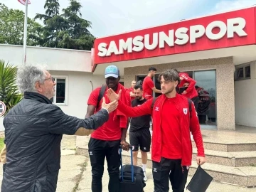 Samsunspor, ligin son deplasmanı için yola çıktı
