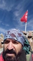Sivaslı dağcı, 13 saatte tırmandığı 4 bin rakımlı zirveden İsrail’e seslendi
