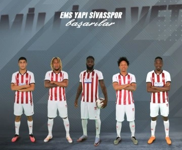 Sivasspor’da 5 futbolcuya milli davet