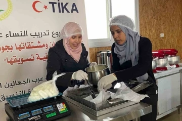 TİKA’dan Filistinli kadınlara yönelik imalathane ve eğitim desteği
