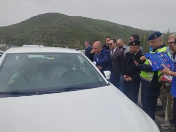 Tokat Valisi Hatipoğlu, Trafik Denetimine Katıldı: Huzur Şehri Projesi Devam Ediyor