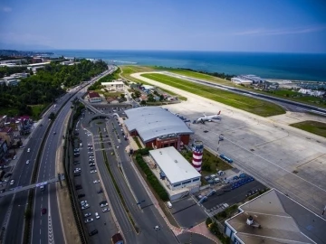 Trabzon Havalimanı’nda modernizasyon çalışmaları sürüyor
