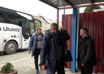 Trabzonspor, Beşiktaş maçı için İstanbul’a gitti
