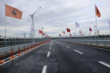 Türkiye’nin en uzun 4. köprüsü yarın hizmete girecek