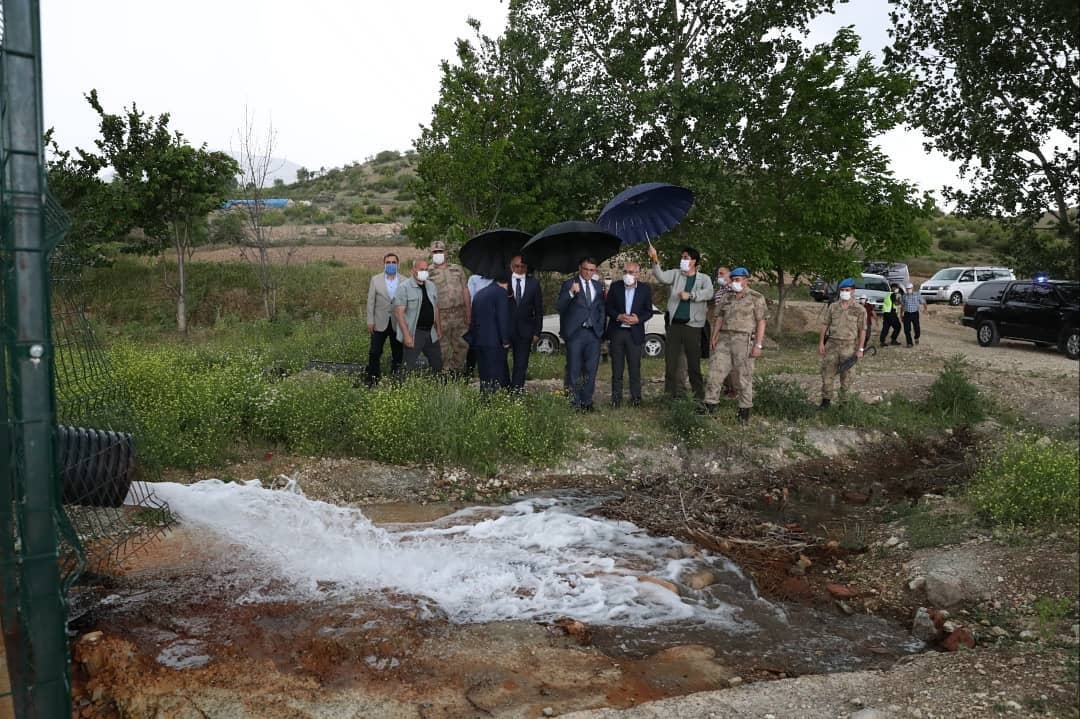 Vali Balcı, Sarıyazı Jeotermal Su Kaynaklarında İncelemelerde Bulundu 