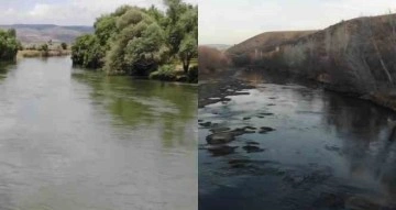 Yağışlar arttı, iki fotoğraf arasındaki fark değişti: Kızılırmak’ta su seviyesi yükseldi