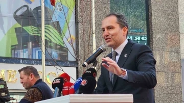 Yeniden Refah Partisi Genel Başkanı Erbakan: “CHP’li belediyeler yüksek dolar faiziyle borçlanıyor”
