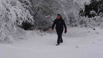 Yozgat’ta kar yağışı etkili oldu
