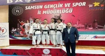 Yunusemreli judocular, Samsun’dan üç madalya ile döndü