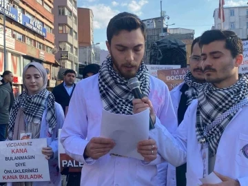 Zonguldak’ta doktorlardan sessiz yürüyüş
