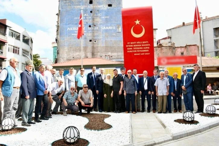 Samsun’un Terme ilçesinde 36 Termeli şehidin adının bulunduğu “Şehitler Anıtı”